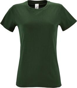SOL'S 01825 - REGENT WOMEN T Shirt De Gola Redonda Para Senhora Verde garrafa