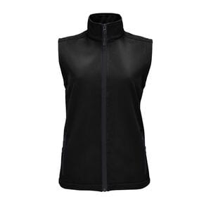 SOL'S 02888 - Race Bw Women Colete Softshell Para Senhora Preto