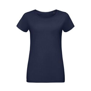 SOLS 02856 - Martin Women T Shirt Cintada De Gola Redonda Para Senhora