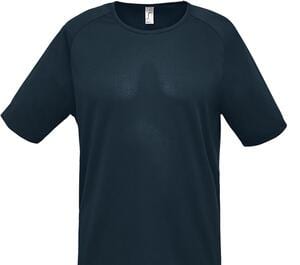SOL'S 11939 - SPORTY T Shirt Com Manga Raglã Azul petróleo