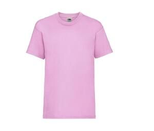 Fruit of the Loom SC231 - Camiseta Infantil Value Weight Light Pink