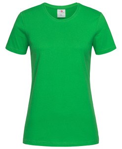 Stedman STE2600 - Camiseta clássica do pescoço feminino feminino Light Blue