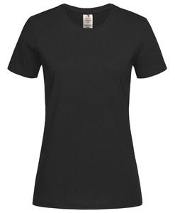 Stedman STE2620 - Camiseta clássica do pescoço redondo orgânico feminino Black Opal