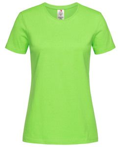 Stedman STE2620 - Camiseta clássica do pescoço redondo orgânico feminino Kiwi