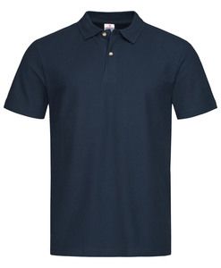Stedman STE3000 - Camisa polo de mangas curtas masculinas Blue Midnight