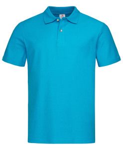 Stedman STE3000 - Camisa polo de mangas curtas masculinas Ocean Blue