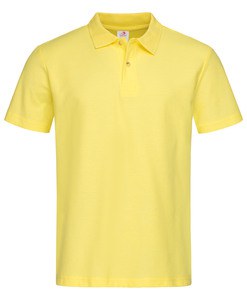 Stedman STE3000 - Camisa polo de mangas curtas masculinas Amarelo