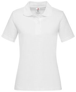 Stedman STE3100 - Camisa polo de mangas curtas femininas Branco