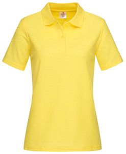 Stedman STE3100 - Camisa polo de mangas curtas femininas Amarelo