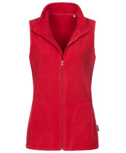Stedman STE5110 - Colete de lã para mulheres ativas Vermelho Escarlate