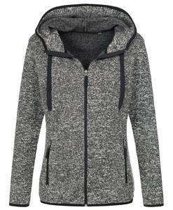 Stedman STE5950 - jaqueta de lã de malha ativa Dark Grey Melange