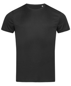 Stedman STE8000 - T -shirt de pescoço redondo masculino de Stedman - ativo Black Opal