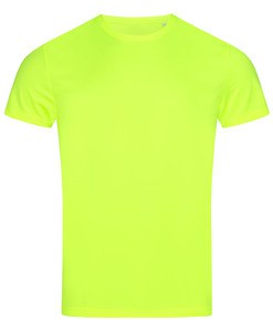 Stedman STE8000 - T -shirt de pescoço redondo masculino de Stedman - ativo Cyber Yellow