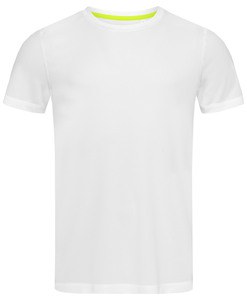 Stedman STE8400 - T -shirt de pescoço da tripulação para homens Stedman - ativo 140 Branco