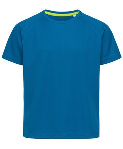 Stedman STE8570 - T -shirt de pescoço da tripulação para crianças - ativo 140 King Blue