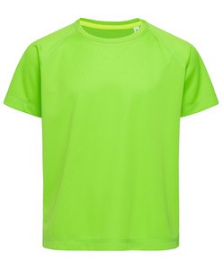 Stedman STE8570 - T -shirt de pescoço da tripulação para crianças - ativo 140 Kiwi