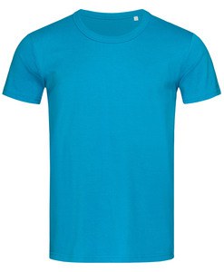 Stedman STE9000 - T -shirt de pescoço da tripulação para homens Stedman - Ben Hawaii Blue
