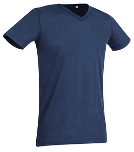 Stedman STE9010 - Camiseta em V para homens Stedman-Ben Slate Grey