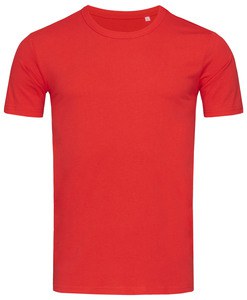 Stedman STE9020 - T -shirt de pescoço da tripulação para homens Stedman - Morgan Crimson Red