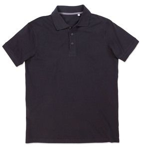 Stedman STE9060 - Camisa pólo de manga curta para homens Stedman - Harper Black Opal
