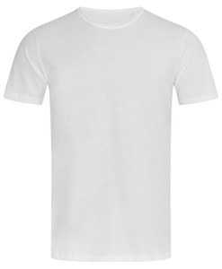 Stedman STE9100 - T-shirt de pescoço redondo de algodão-T melhor Branco