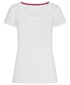 Stedman STE9120 - T -shirt de pescoço da tripulação para mulheres Stedman - Megan Branco