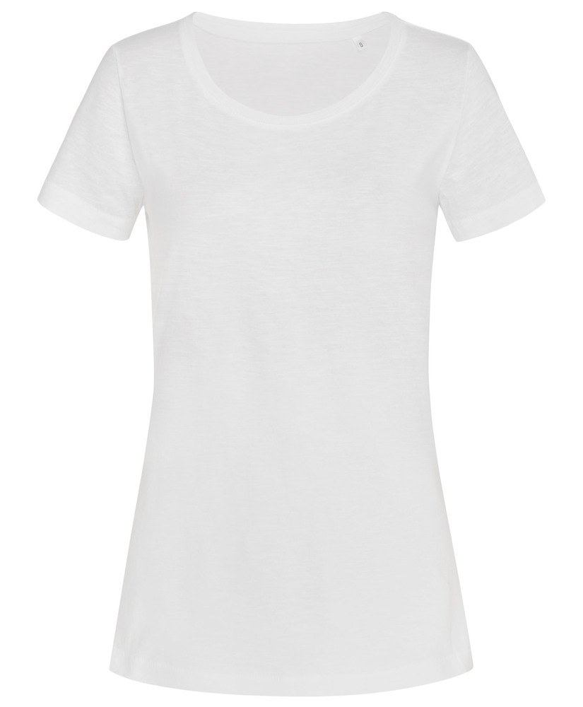 Stedman STE9500 - T -shirt de pescoço da tripulação para mulheres Stedman - Sharon Slub