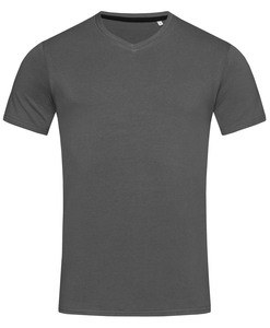 Stedman STE9610 - Camiseta em V para homens Stedman-Clive Slate Grey