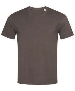 Stedman STE9630 - T -shirt de pescoço da tripulação para homens Stedman - relaxe Chocolate escuro