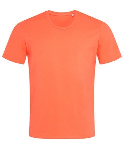 Stedman STE9630 - T -shirt de pescoço da tripulação para homens Stedman - relaxe Salmão