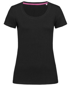 Stedman STE9700 - T -shirt de pescoço da tripulação para mulheres Stedman - Claire Black Opal