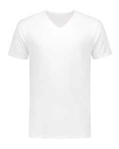 Lemon & Soda LEM1135 - Camiseta de algodão fino de algodão Fino Branco