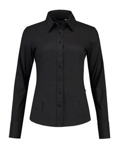 Lemon & Soda LEM3985 - Camisa poplin ls para ela Preto