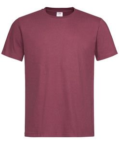 Stedman STE2000 - Camiseta clássica do pescoço redondo masculino Burgundy Red