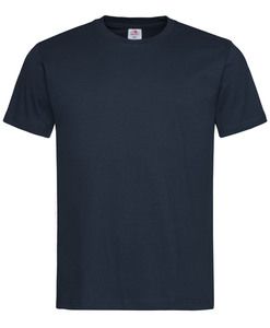 Stedman STE2000 - Camiseta clássica do pescoço redondo masculino Blue Midnight