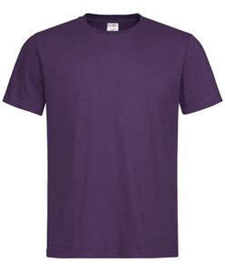 Stedman STE2000 - Camiseta clássica do pescoço redondo masculino Deep Berry