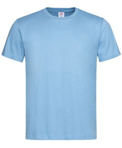 Stedman STE2000 - Camiseta clássica do pescoço redondo masculino Light Blue
