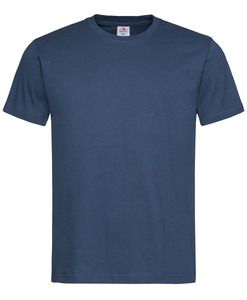 Stedman STE2000 - Camiseta clássica do pescoço redondo masculino Marinha