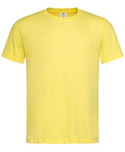 Stedman STE2000 - Camiseta clássica do pescoço redondo masculino Amarelo