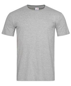 Stedman STE2010 - Camiseta clássica do pescoço redondo masculino Heather Grey