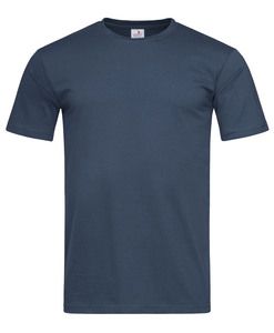 Stedman STE2010 - Camiseta clássica do pescoço redondo masculino Marinha