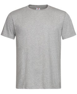 Stedman STE2020 - Camiseta clássica de pescoço redondo masculino clássico Heather Grey