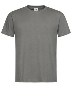 Stedman STE2020 - Camiseta clássica de pescoço redondo masculino clássico Real Grey