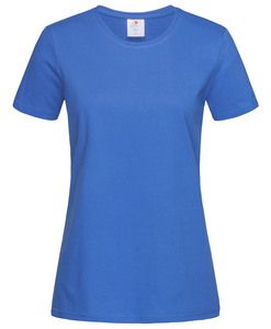 Stedman STE2160 - Camiseta do pescoço redondo de conforto feminino Bright Royal