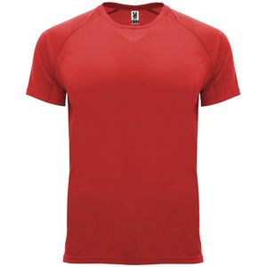 Roly CA0407 - BAHRAIN T-shirt técnica de manga reglan Vermelho