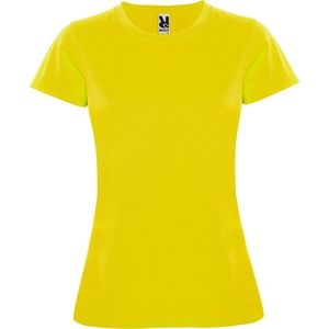 Roly CA0423 - MONTECARLO WOMAN T-shirt técnica feminina Yellow