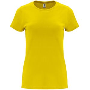 Roly CA6683 - CAPRI T-shirt feminina cintada Yellow