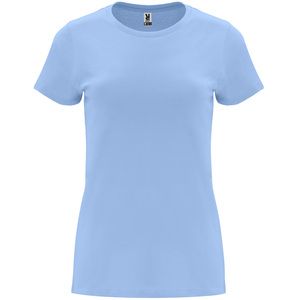 Roly CA6683 - CAPRI T-shirt feminina cintada Azul céu