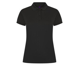 Henbury HY476 - Camisa polo feminina respirável Black