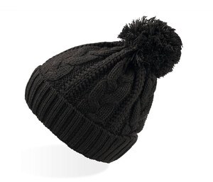 Atlantis AT136 - Vogue Cable Beanie Black